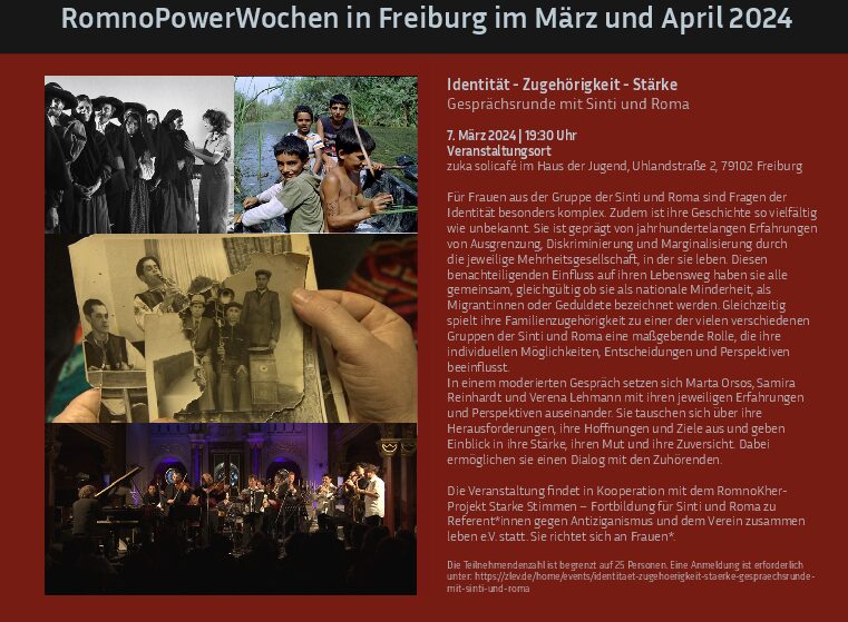 Flyer RomnoPower Wochen Freiburg 2024